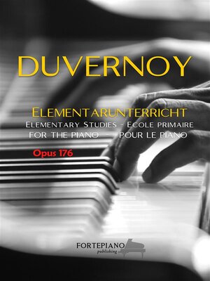 cover image of Duvernoy--25 Elementary Studies op.176